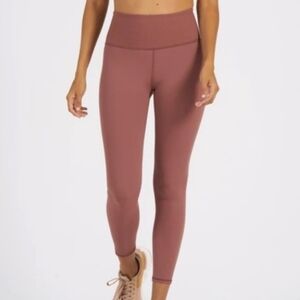 Vuori Rib Studio Legging Terracotta EUC
